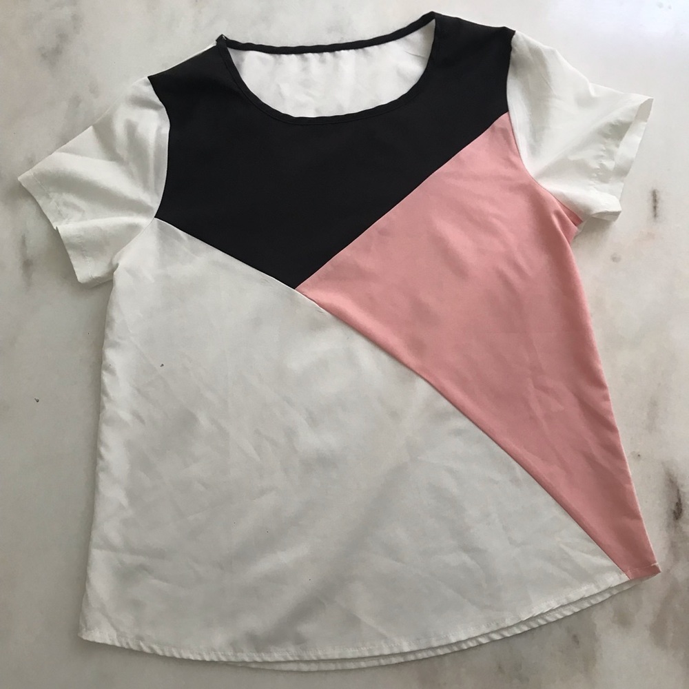 Color Block Tee - Picture 2 of 3